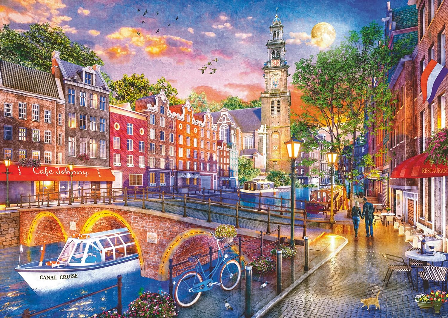 Ravensburger Amsterdam 1000 Piece Jigsaw Puzzles for Adults and Kids Age 12 Years Up