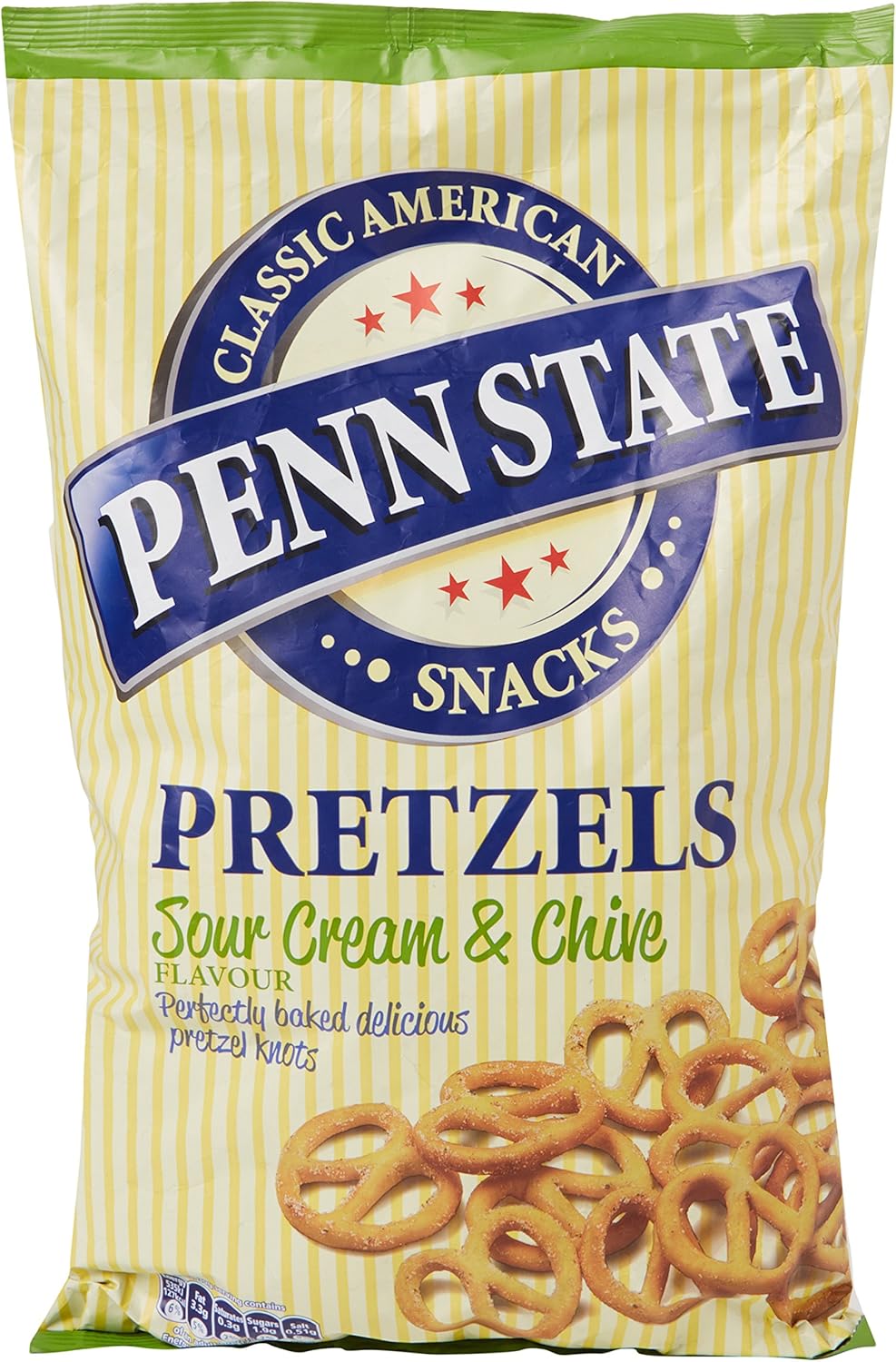 Penn State Sour Cream And Chive Pretzels 650gm