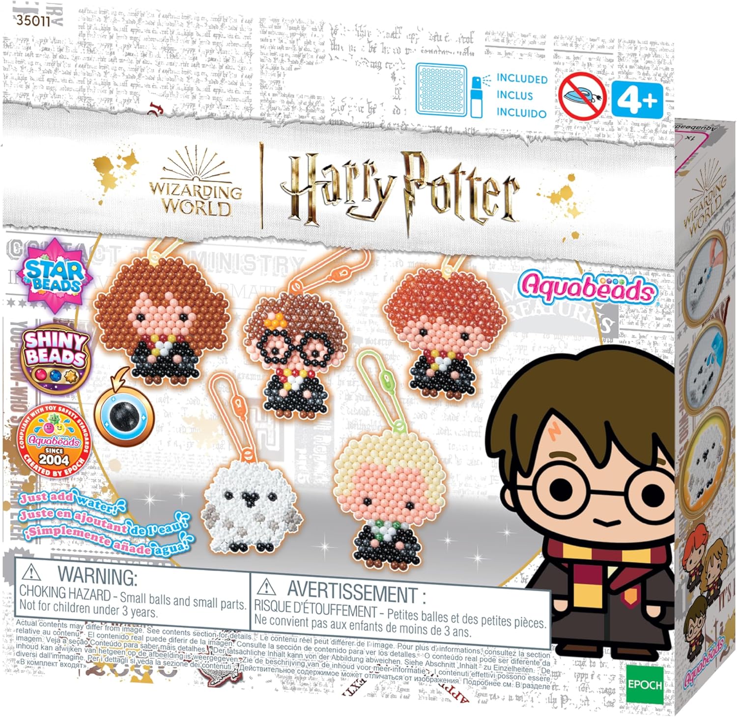 Aquabeads 35011 Harry Potter Keychain Craft Kit - Arts & Crafts Bead Activity Toy