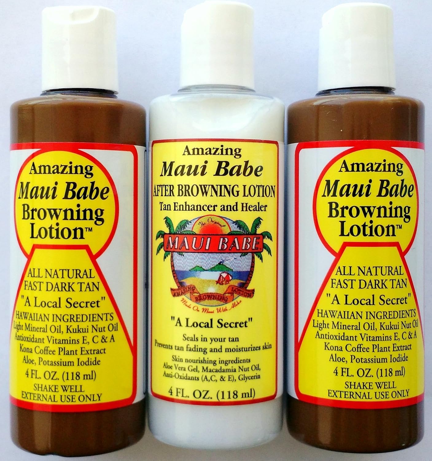 Maui Babe Weekender Pack (small bottles) 4 ounce