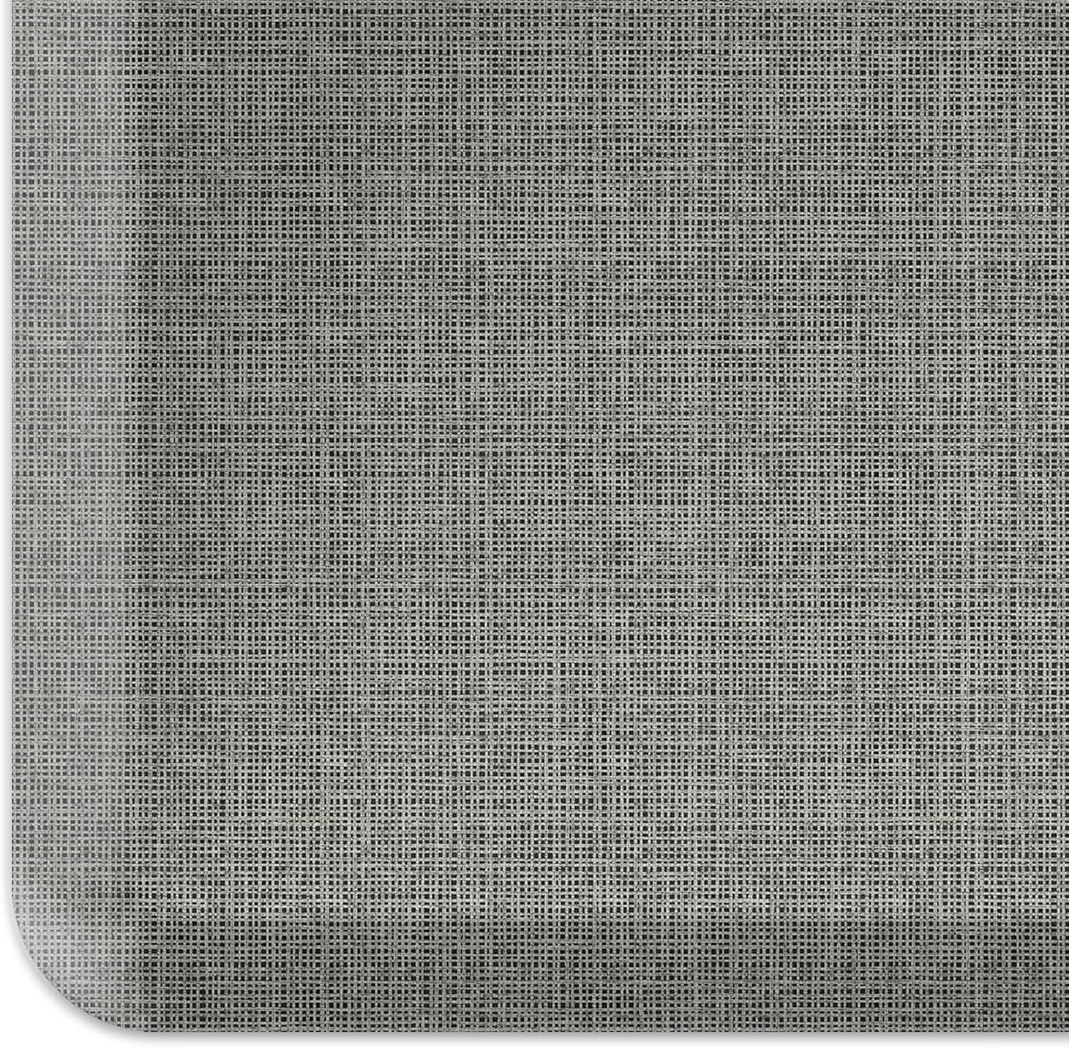 NewLife by GelPro Ergo-Foam Cushioned Anti-Fatigue Standing Kitchen Floor Mat, Padded Stain-Resistant, Waterproof, Non-Slip Comfort Padded Desk/Office Mat - 20" x 72", Patina Grey