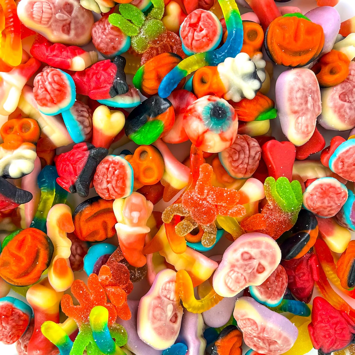 Halloween Sweets 1kg Novelty Halloween Pick n Mix Halloween Trick or Treat Themed Sweets by The Sweet Treat Gifting Co.
