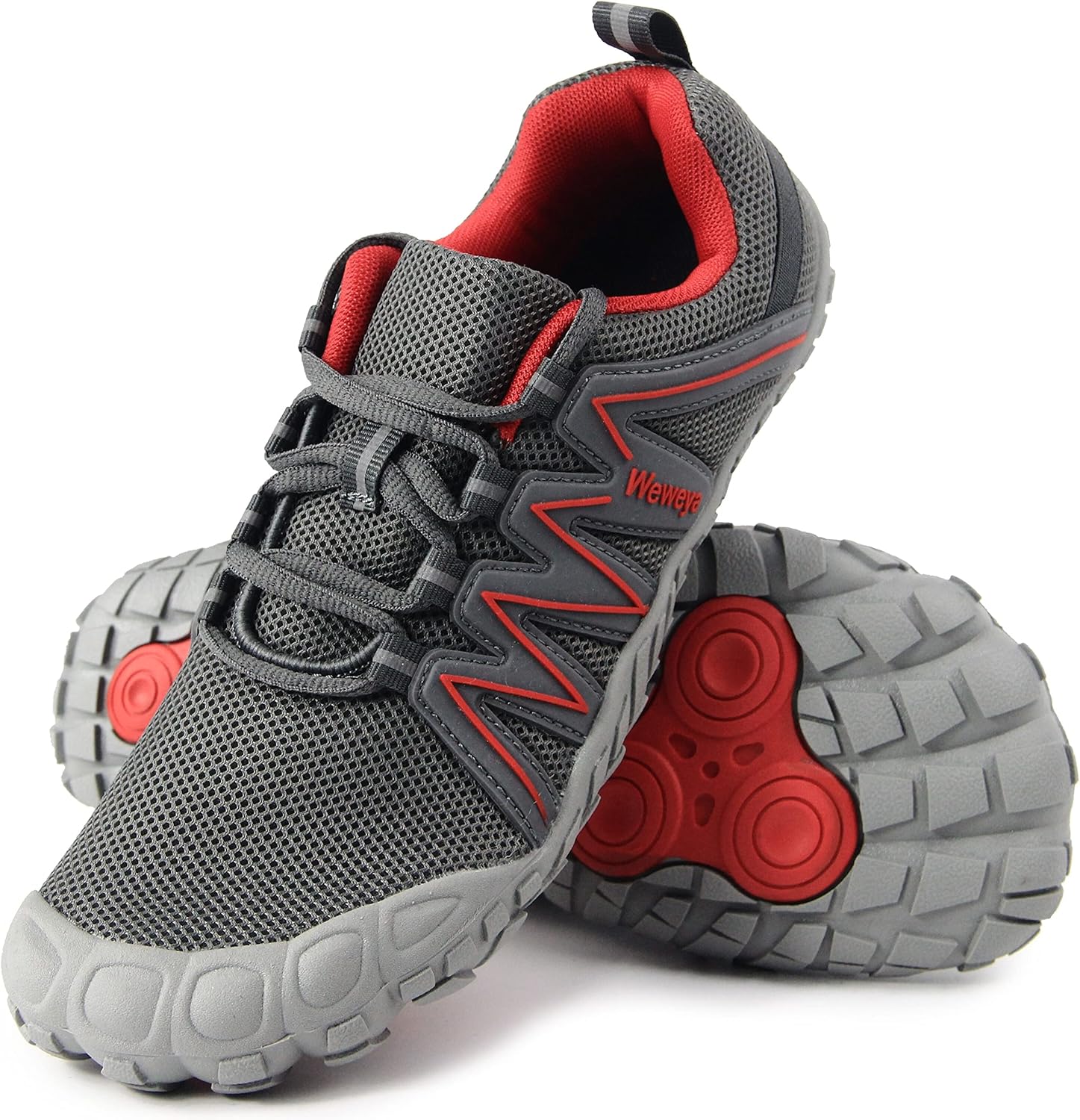 Weweya Barefoot Shoes Men Minimalist Running Cross Training Shoe