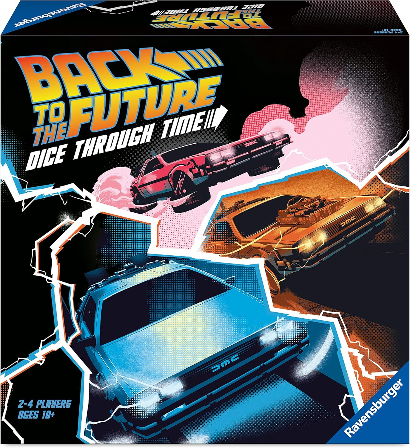Ravensburger Back to the Future - Immersive Strategy Board Game for Adults and Kids Age 10 Years Up - 2 to 4 Players - Dice Through Time