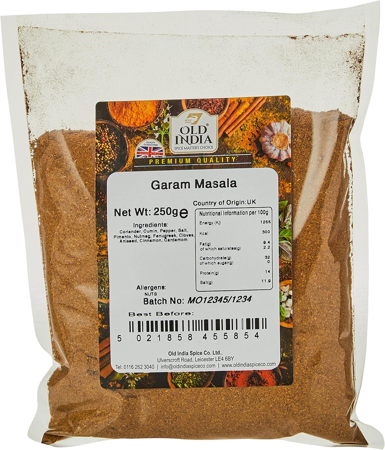 Old India Garam Masala 250g