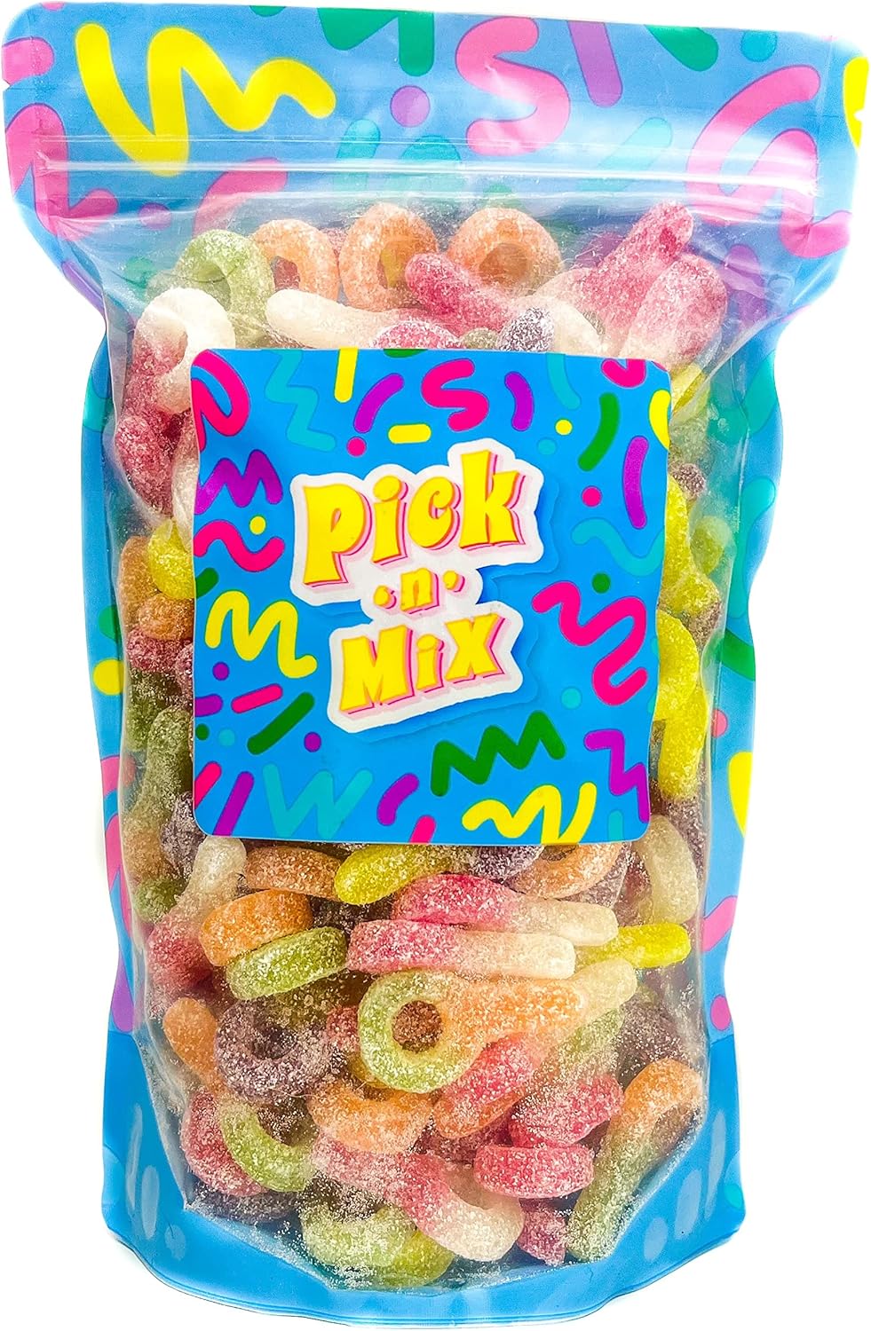 Sour Dummies Fizzy Dummy Gums Fruit Flavour Multicolour Fizzy Pick n Mix Sweets Sweet Treat Gifting Co.