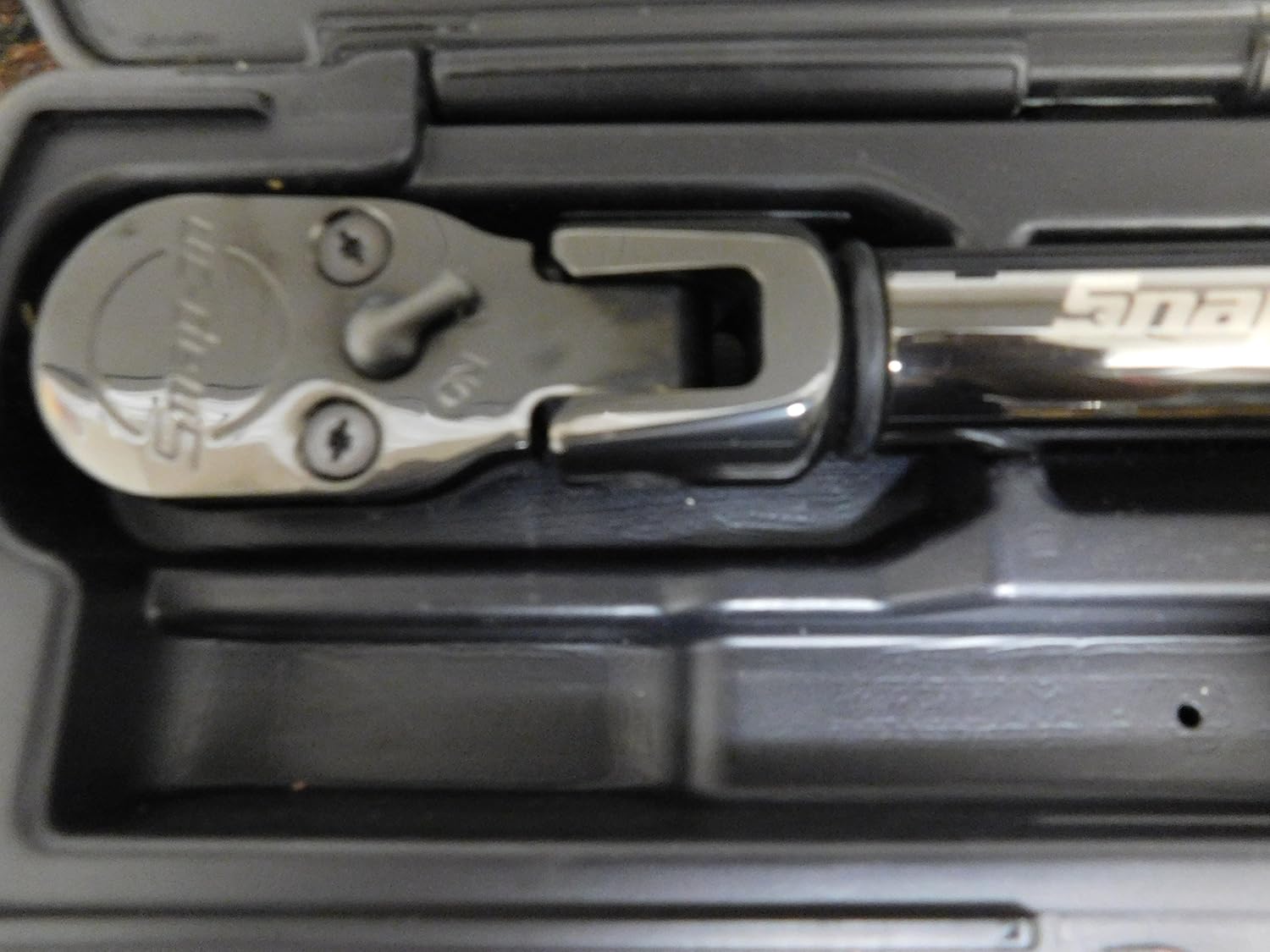 Snap-On 1/2" Drive Flex-Head Tech Angle Torque Wrench (12.5–250 ft-lb), Part #ATECH3F250VR