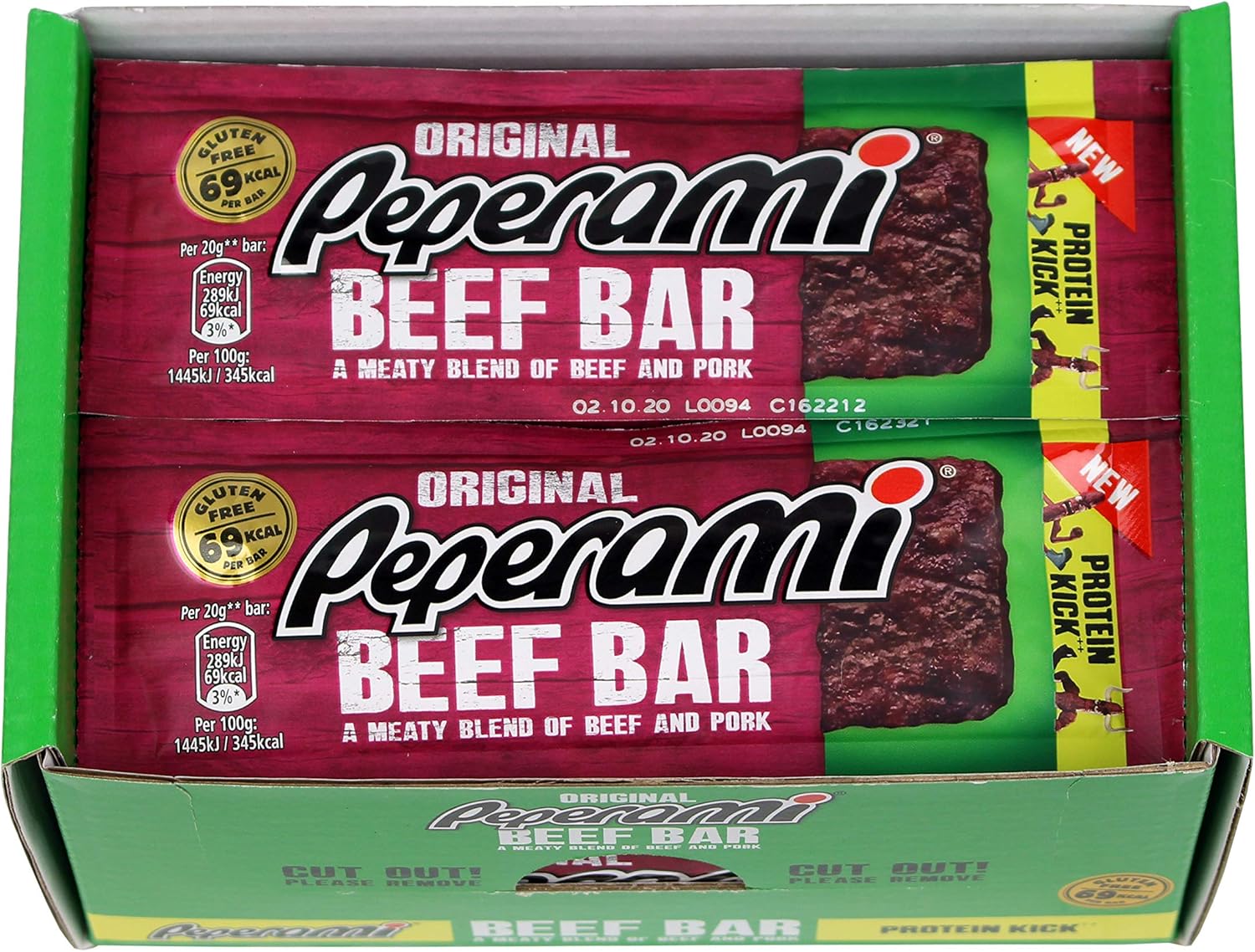 Peperami Original Flavour Beef Bar - Box of 14 x 20g