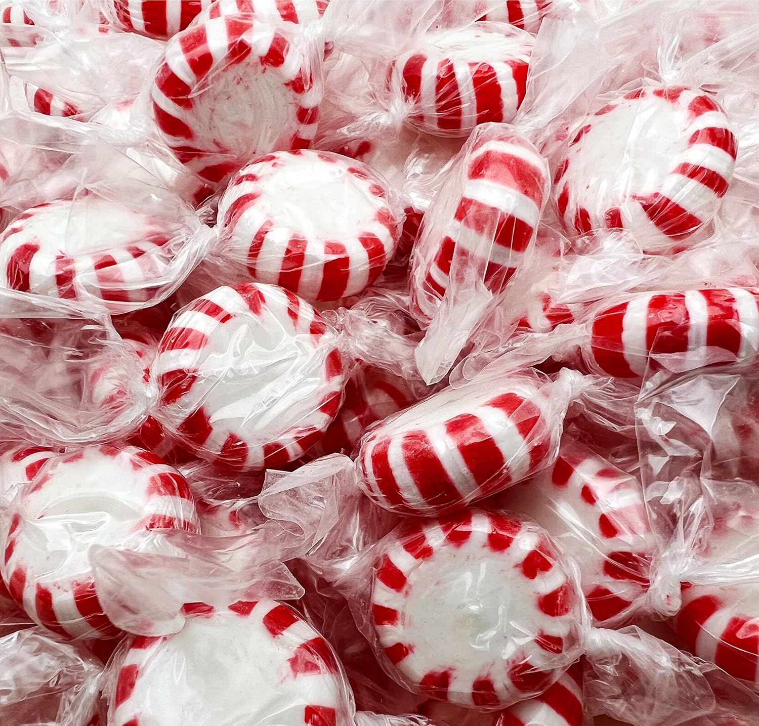 Starlight Mints - 2 Pound Bulk Pack (About 180 Count) - Peppermint Hard Candy