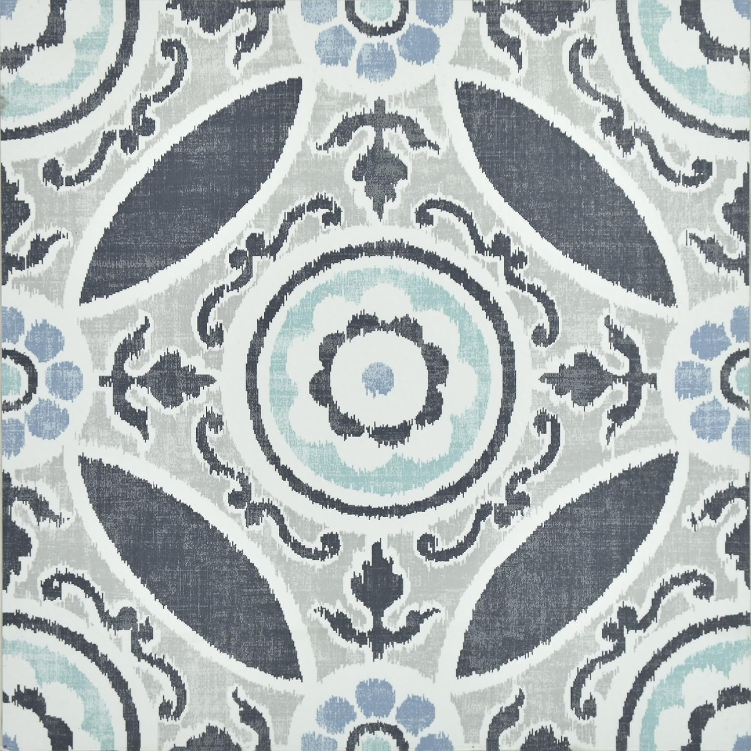 FloorPops FP2484 Sienna Peel & Stick Floor Tiles, Grey