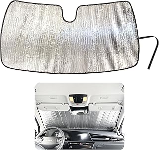 YelloPro Auto Custom Fit Reflective Front Windshield Sunshade Sun Shade for 2023 2024 2025 Kia NIRO SUV, Plug-in Hybrid, Hybrid, EV, UV Reflector Sun Visor Protector Blocks Accessories [Made in USA]