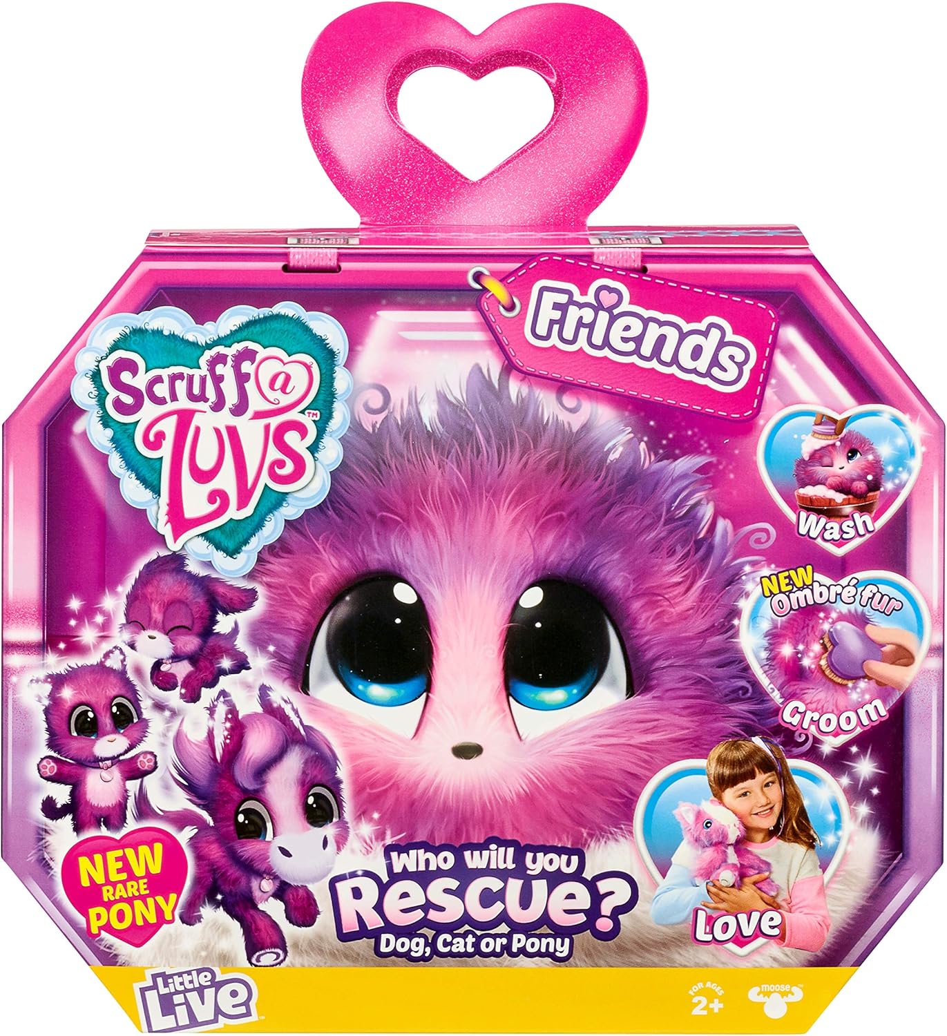 Little Live Scruff-a-Luvs - Friends - Plush Mystery Rescue Pet