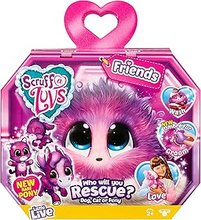 Little Live Scruff-a-Luvs - Friends - Plush Mystery Rescue Pet