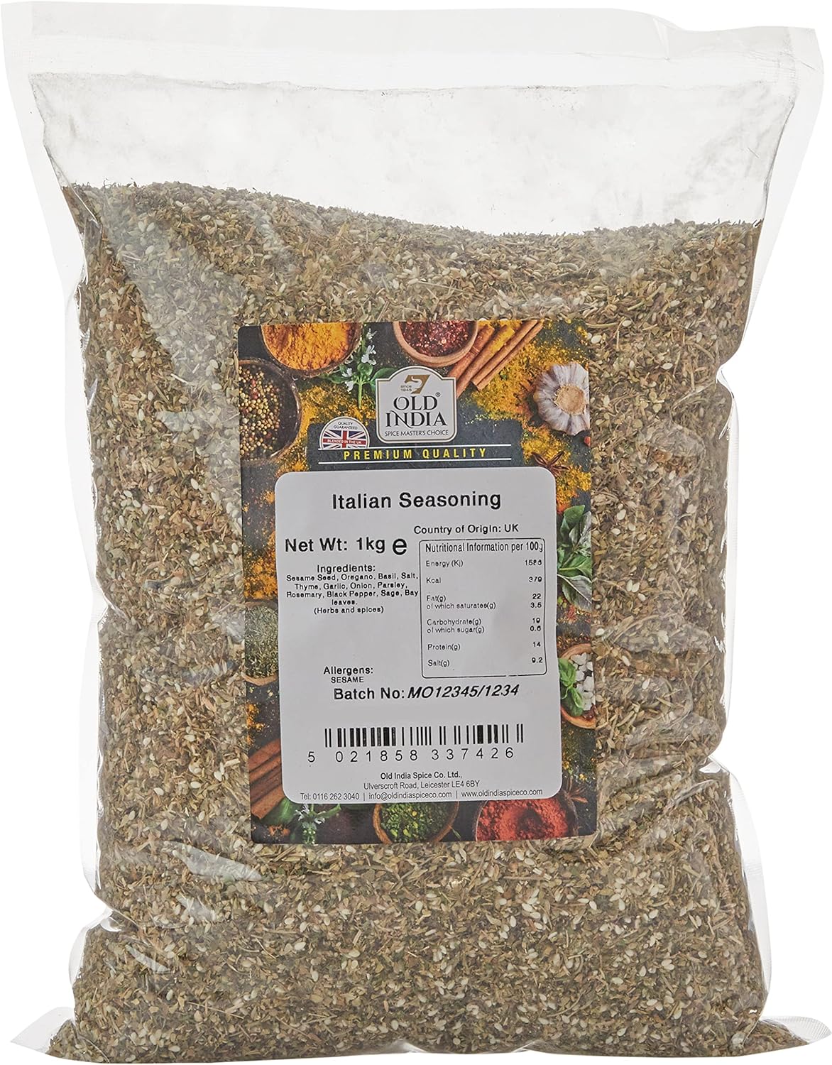 Old India Italian Seasoning 1 Kg