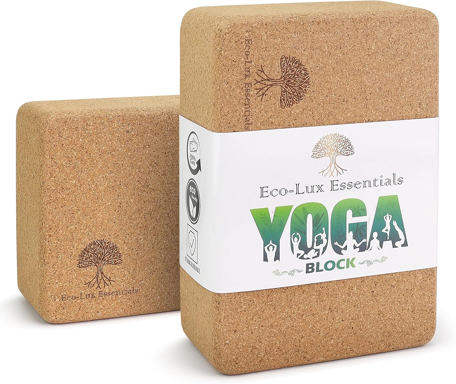 Cork Yoga Block