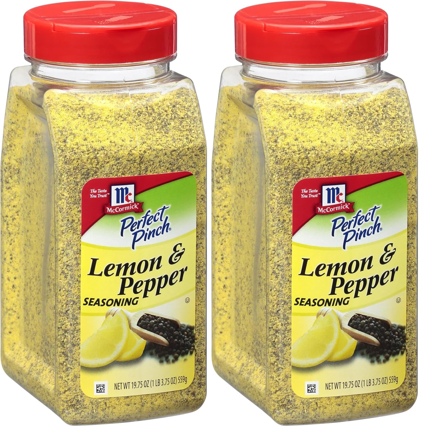 McCormick Perfect Pinch Lemon & Pepper Seasoning, 19.75 oz (Pack of 2)