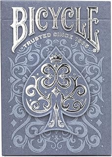 Bicycle Cinder Premium Playing Cards, Silver Smoke Foil, 1 Deck