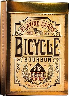 Bicycle Bourbon Playing Cards Brown'