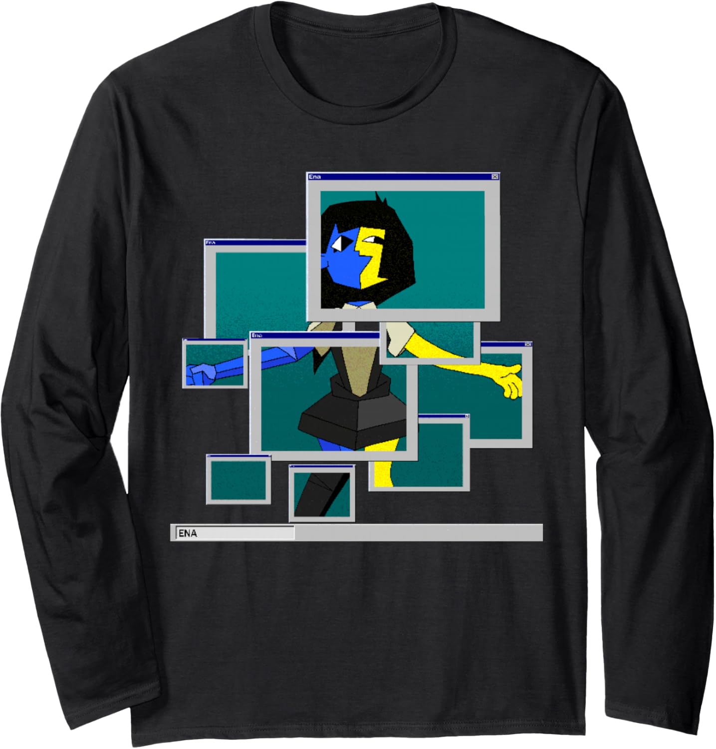 Ena Pop-Up Official Long Sleeve T-Shirt