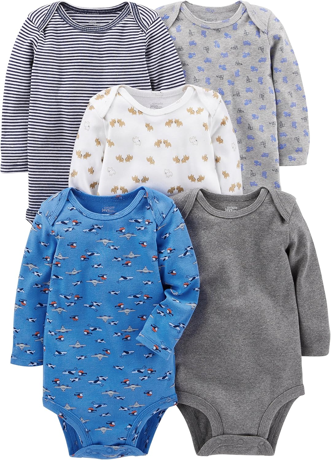 Simple Joys by Carter's Baby Bodysuit (Pack of 5)