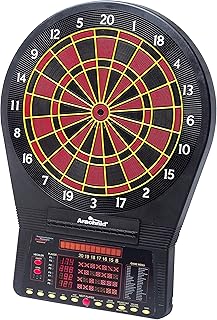 Arachnid Cricket Pro 800 Electronic Dartboard with NylonTough Segments for Improved Durability and Playability and Micro-Thin Segment Dividers for Reduced Bounce-Outs
