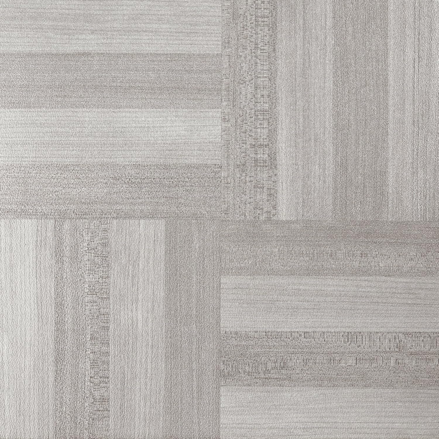 Nexus Self Adhesive 12-Inch Vinyl Floor Tiles, 20 Tiles - 12" x 12", Ash Grey Wood Pattern - Peel & Stick, DIY Flooring for Kitchen, Dining Room, Bedrooms & Bathrooms by Achim Home Decor