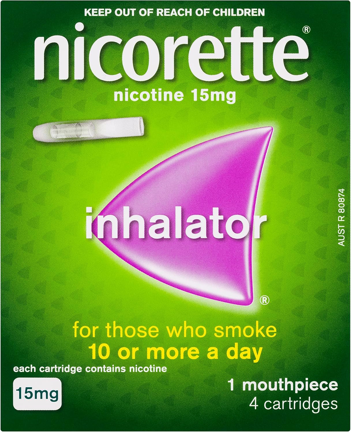 Nicorette Inhalator 15mg X 4