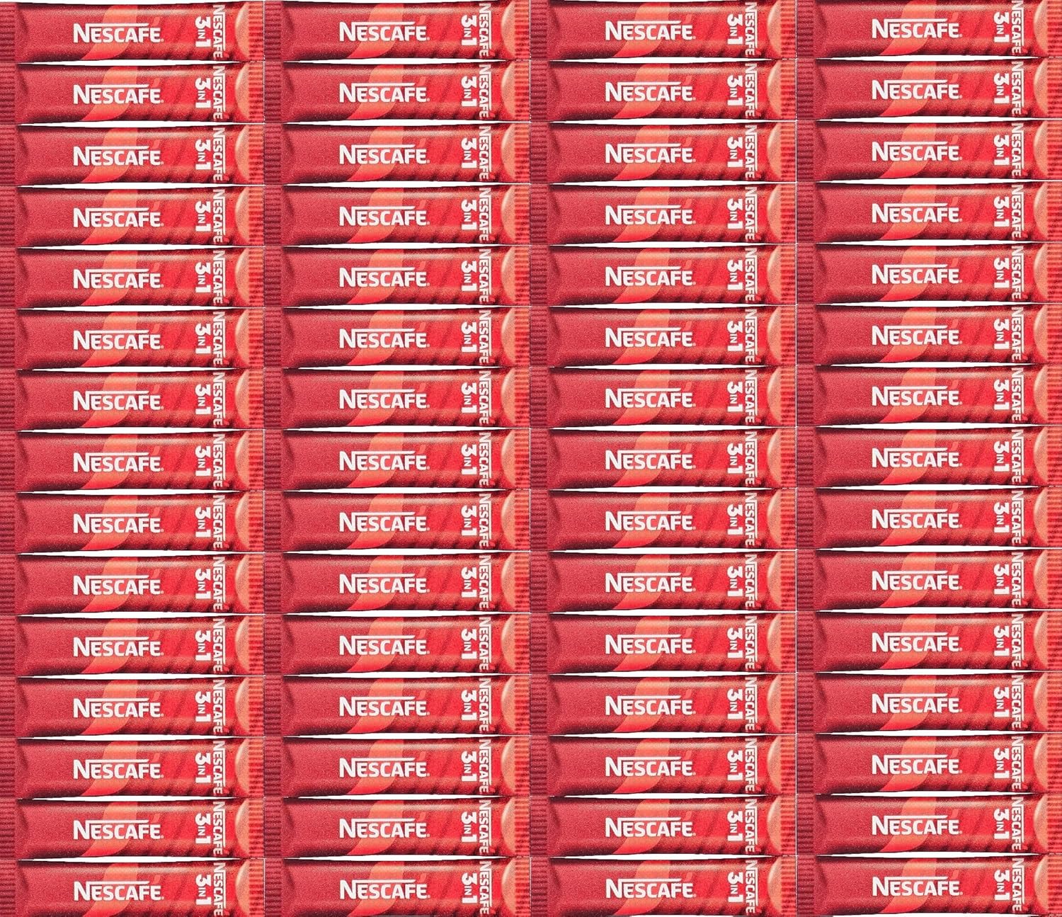 Nescafe 3in1 Original EU Made Long Expiry Date Individual Instant Coffee Sachets (100 sachets)