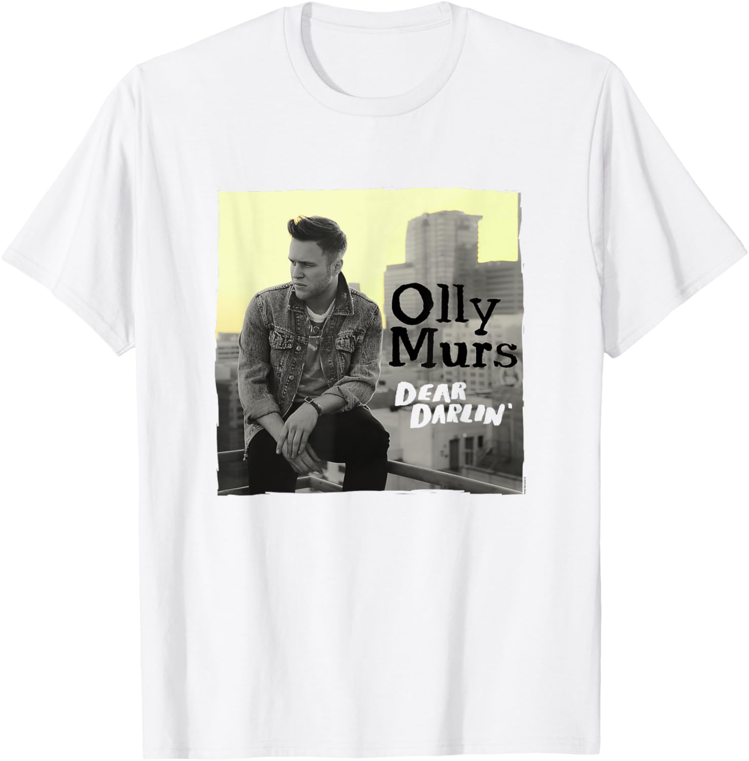 Olly Murs – Dear Darling On White T-Shirt