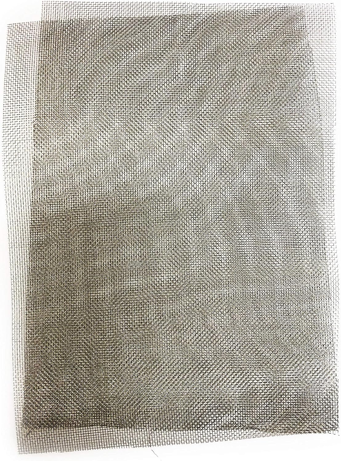 Stainless Steel BugScreen Insect Mesh Durable and Corrosion Resistant Bug Screen for Windows, Doors, and Vents | A4 Sheet (210 x 300mm) x 2 Pack