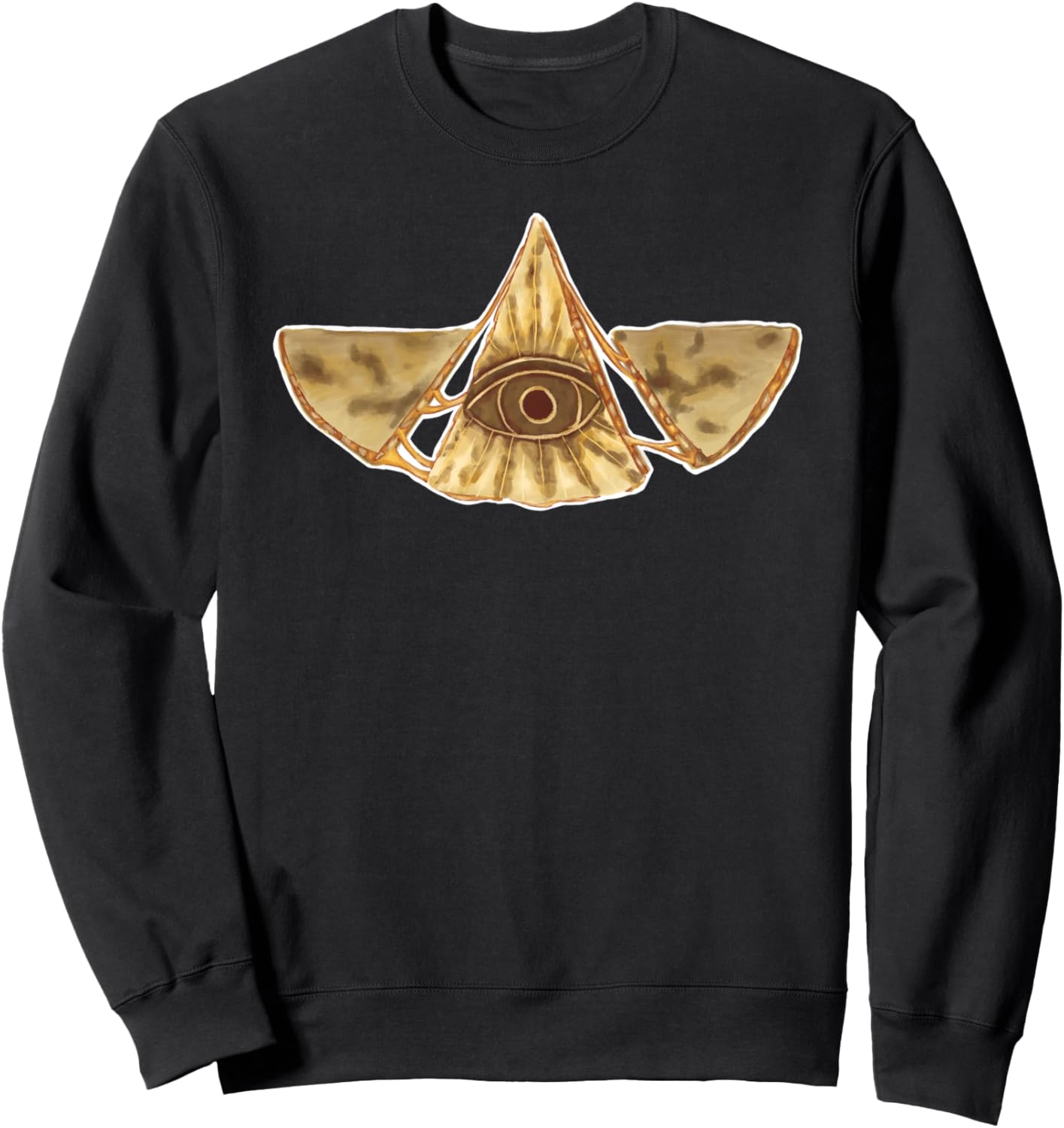 Dinner Bell Tacos Quesadilluminati Sweatshirt ,Black ,Small