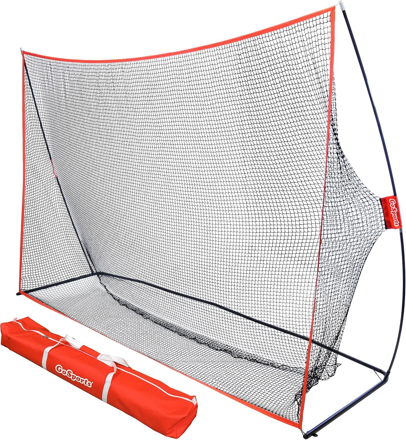 GoSports Golf Practice Hitting Net - Choose Between Huge 10 x 7 ft or 7 x 7 ft Nets - Personal Driving Range for Indoor or Outdoor Use - Designed by Golfers for Golfers