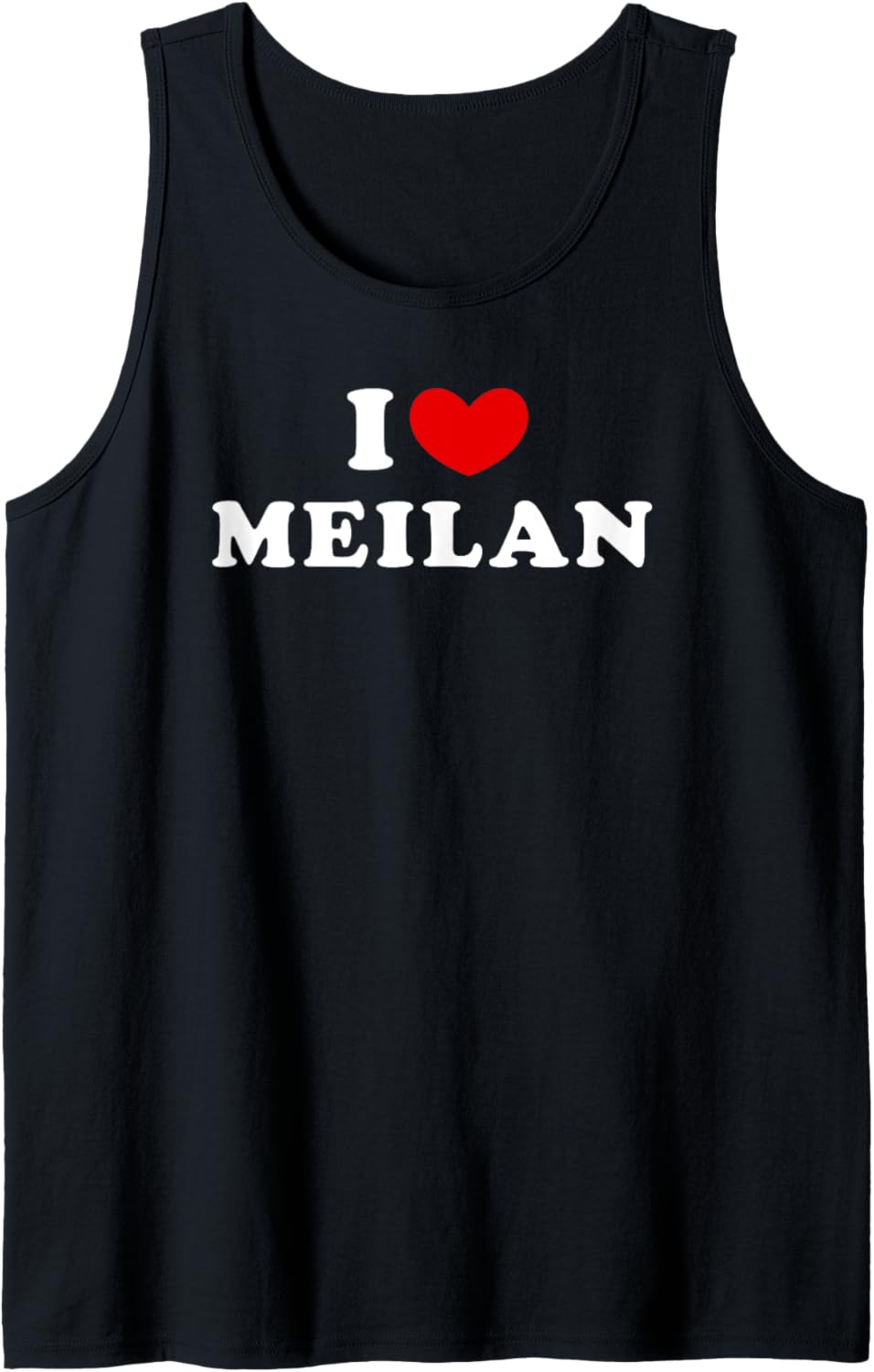I Love Meilan, I Heart Meilan Tank Top