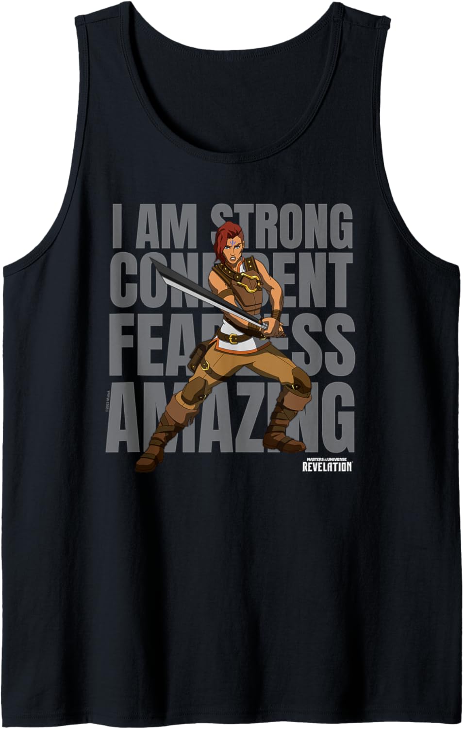Masters Of The Universe - Teela Strong Confident Fearless Tank Top