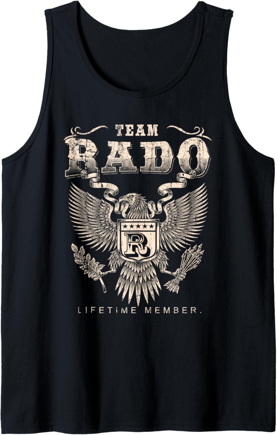 Team Rado Lifetime Member - Rado Name Tank Top