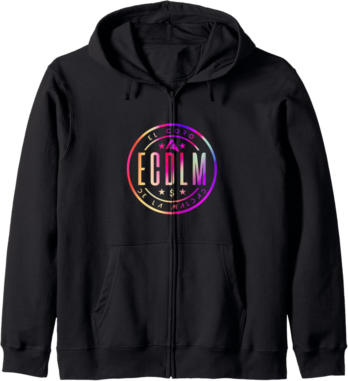 El Coro De La Maldad ECDLM Alofoke Santiago Matias Zip Hoodie