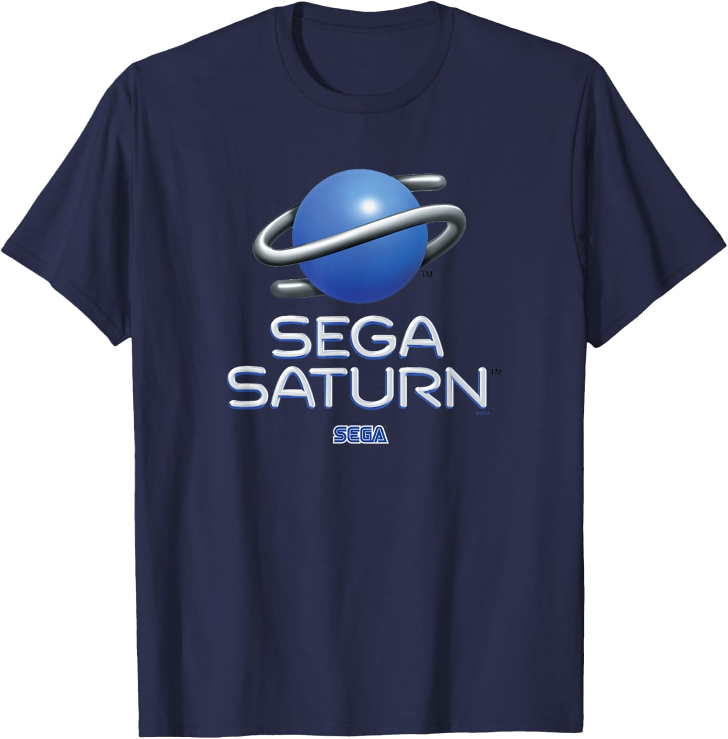 SEGA Saturn logo video game T-Shirt