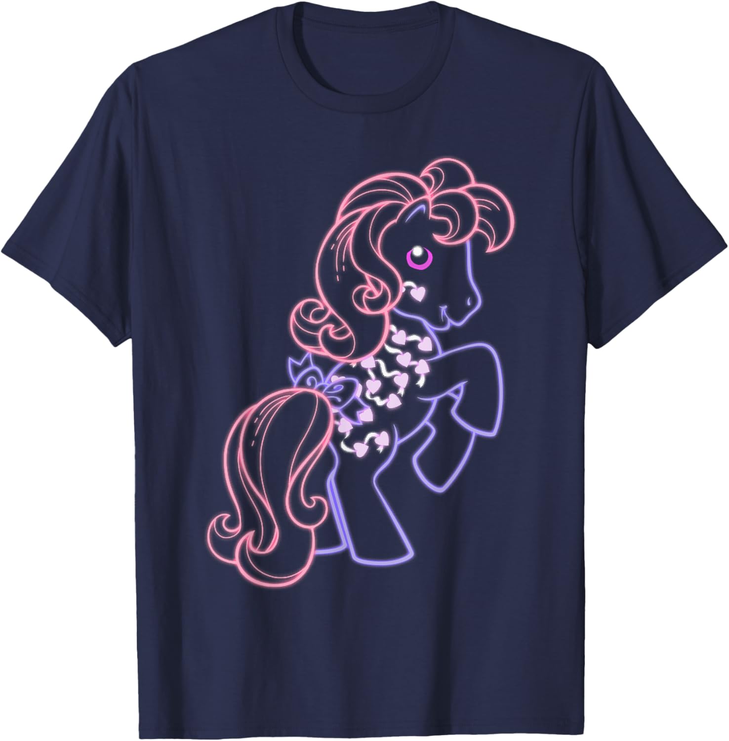 My Little Pony Hearts Cutie Mark Neon T-Shirt