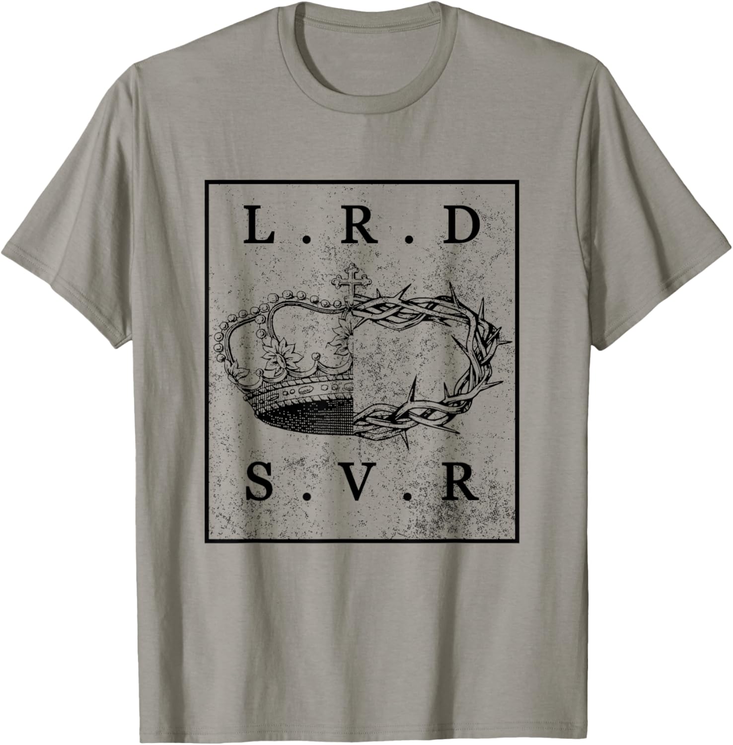 Vintage Retro Jesus Lord & Savior Men Women Christian T-Shirt