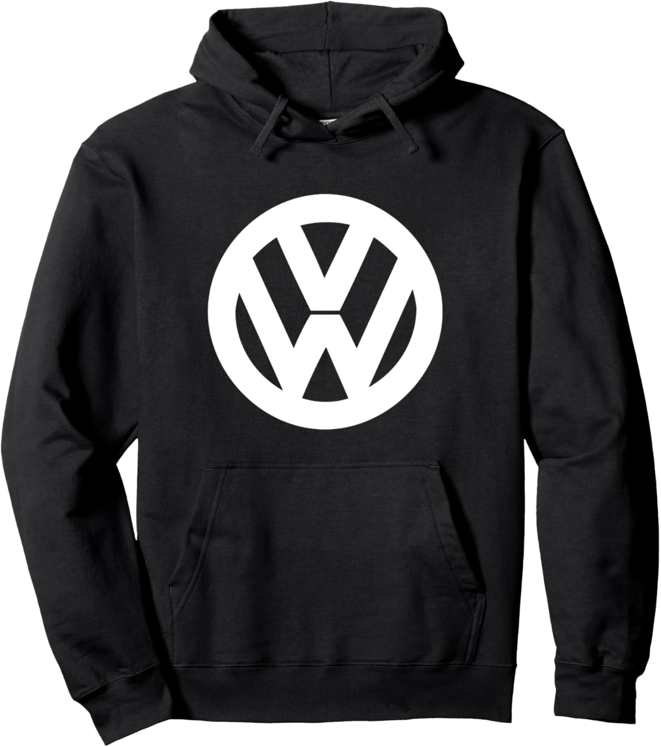 Volkswagen Classic White VW Logo Pullover Hoodie