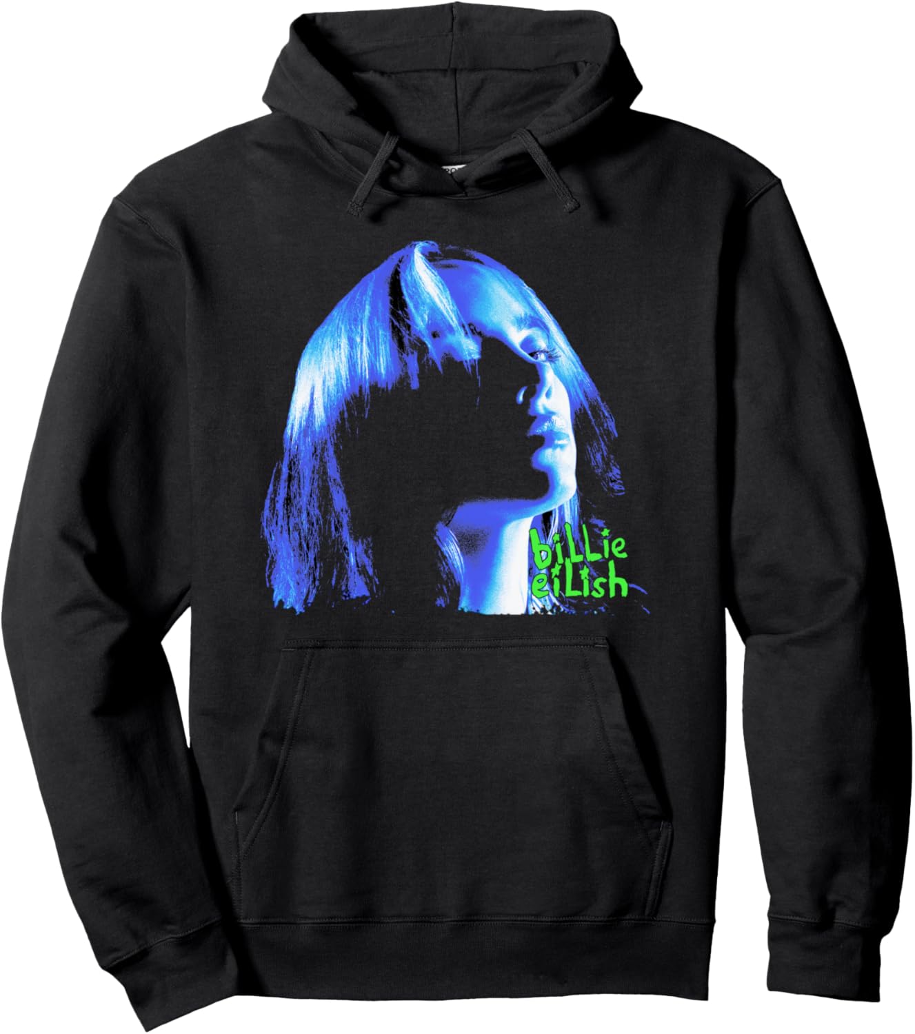 Official Billie Eilish Portrait Pullover Hoodie