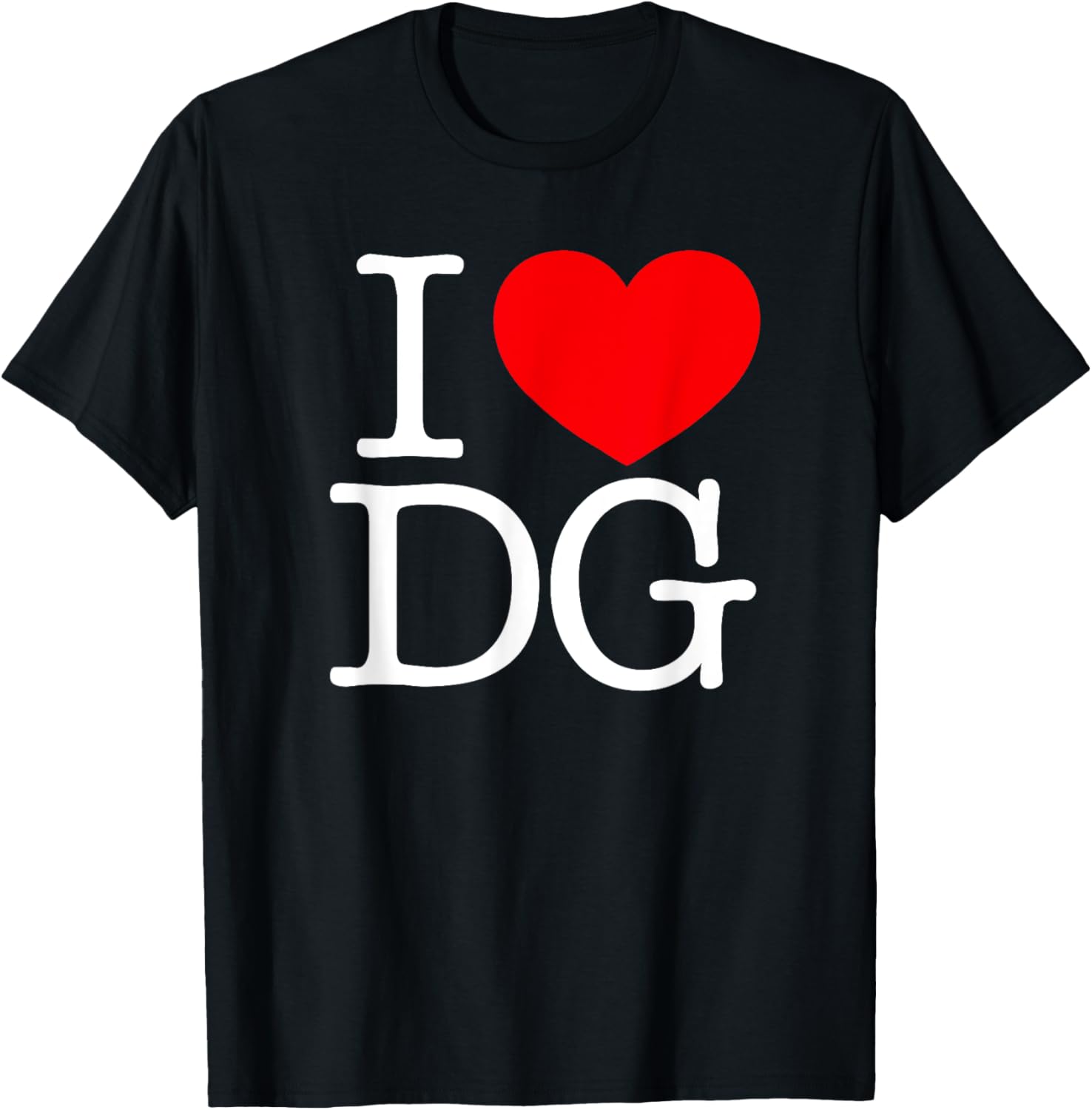 I Love (Heart) DG T-Shirt