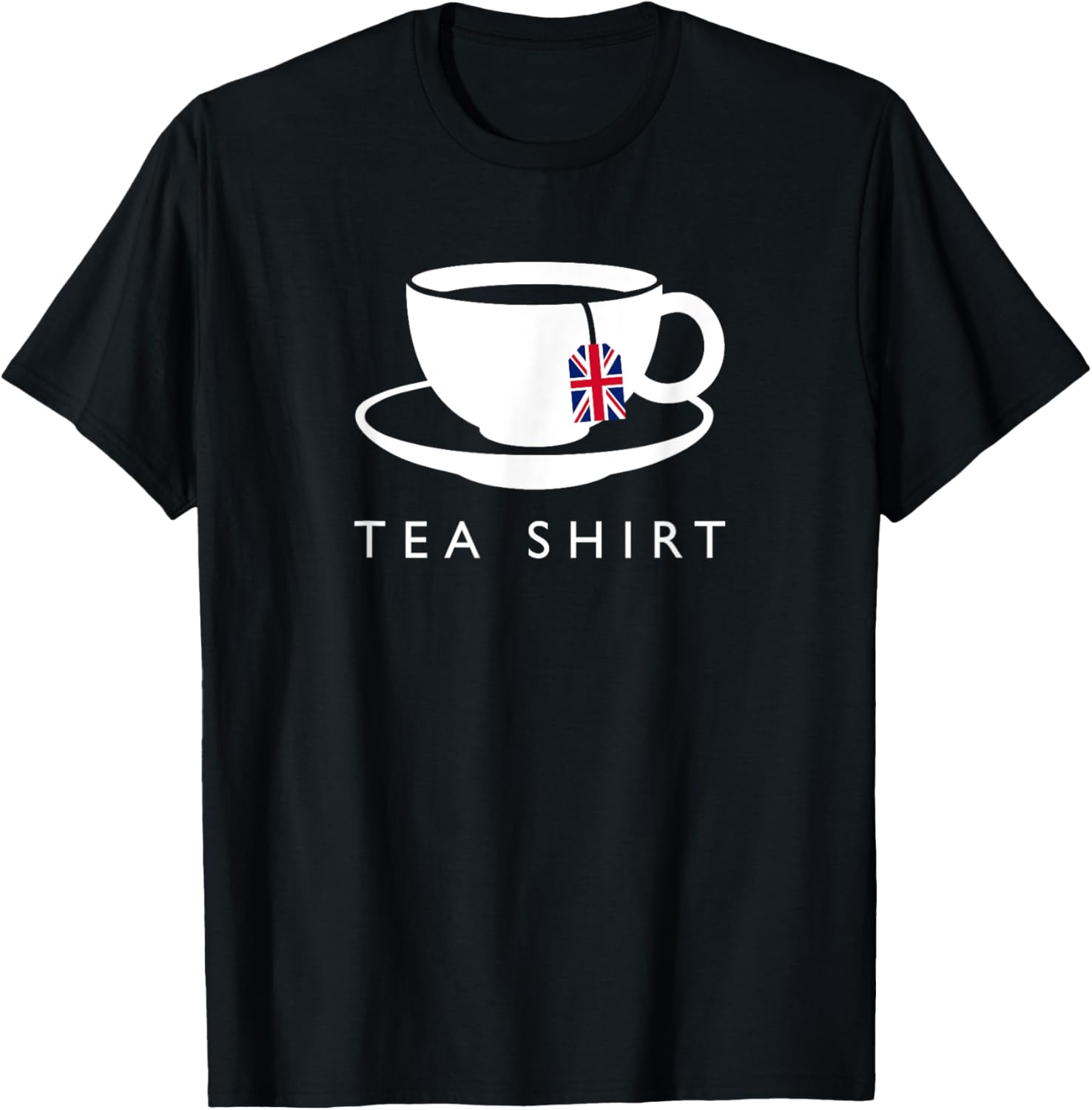 I Love English Tea UK Flag Fun Novelty Souvenir Memorabilia T-Shirt