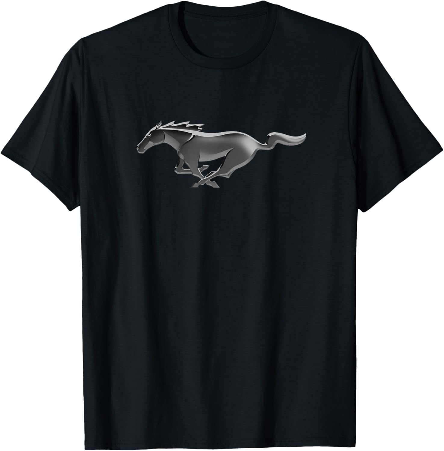 Ford Mustang Modern Pony Logo T-Shirt