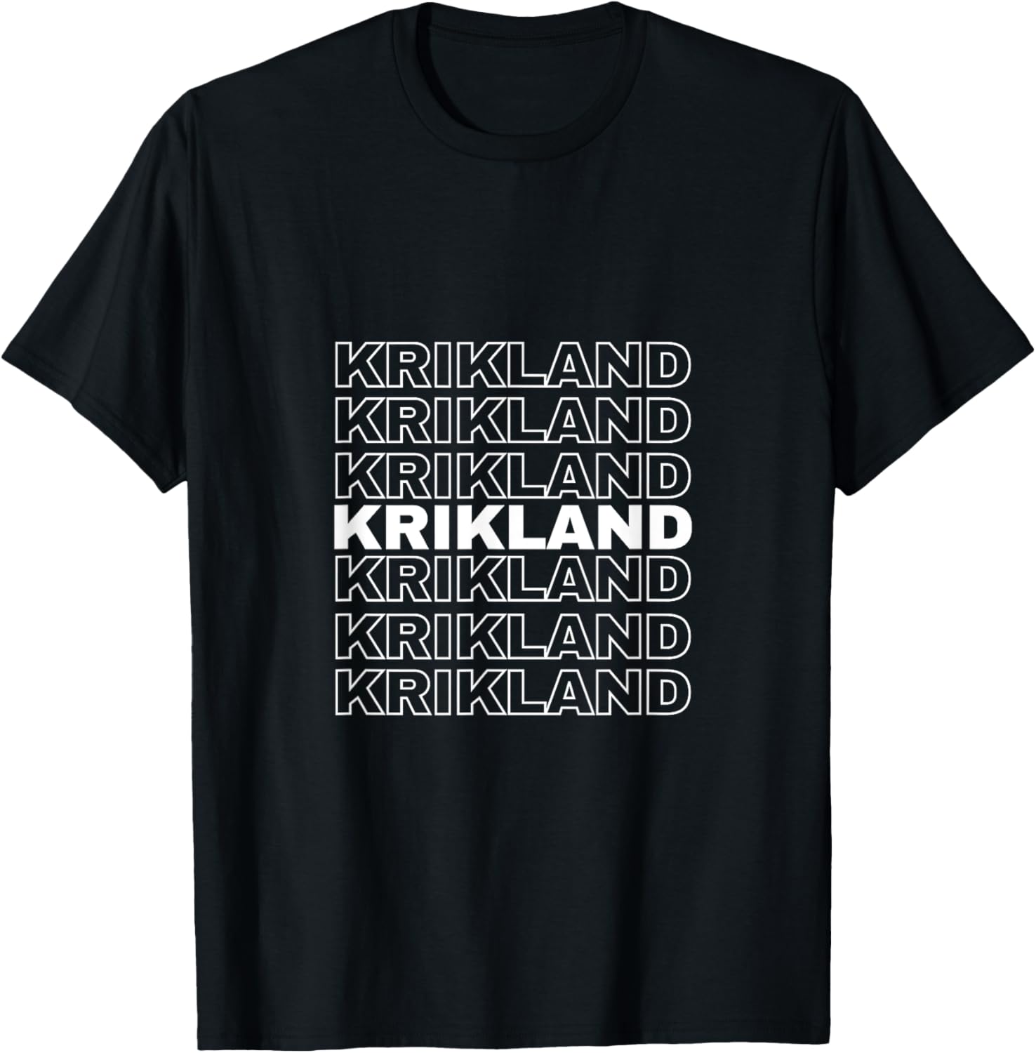 KRIKLAND Proud Family Retro Reunion Last Name Surname T-Shirt