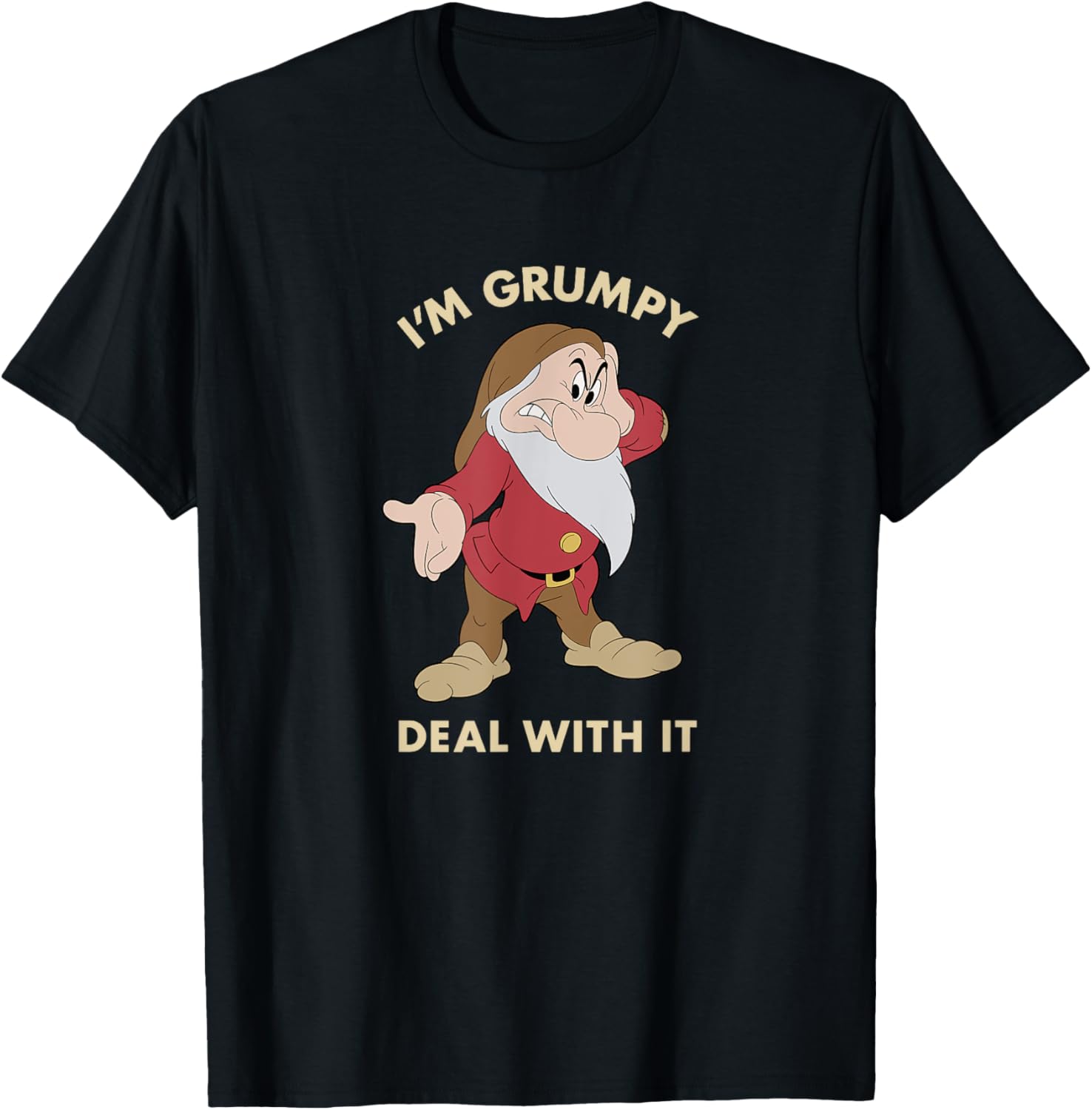 Disney Snow White Grumpy So Deal With It T-Shirt