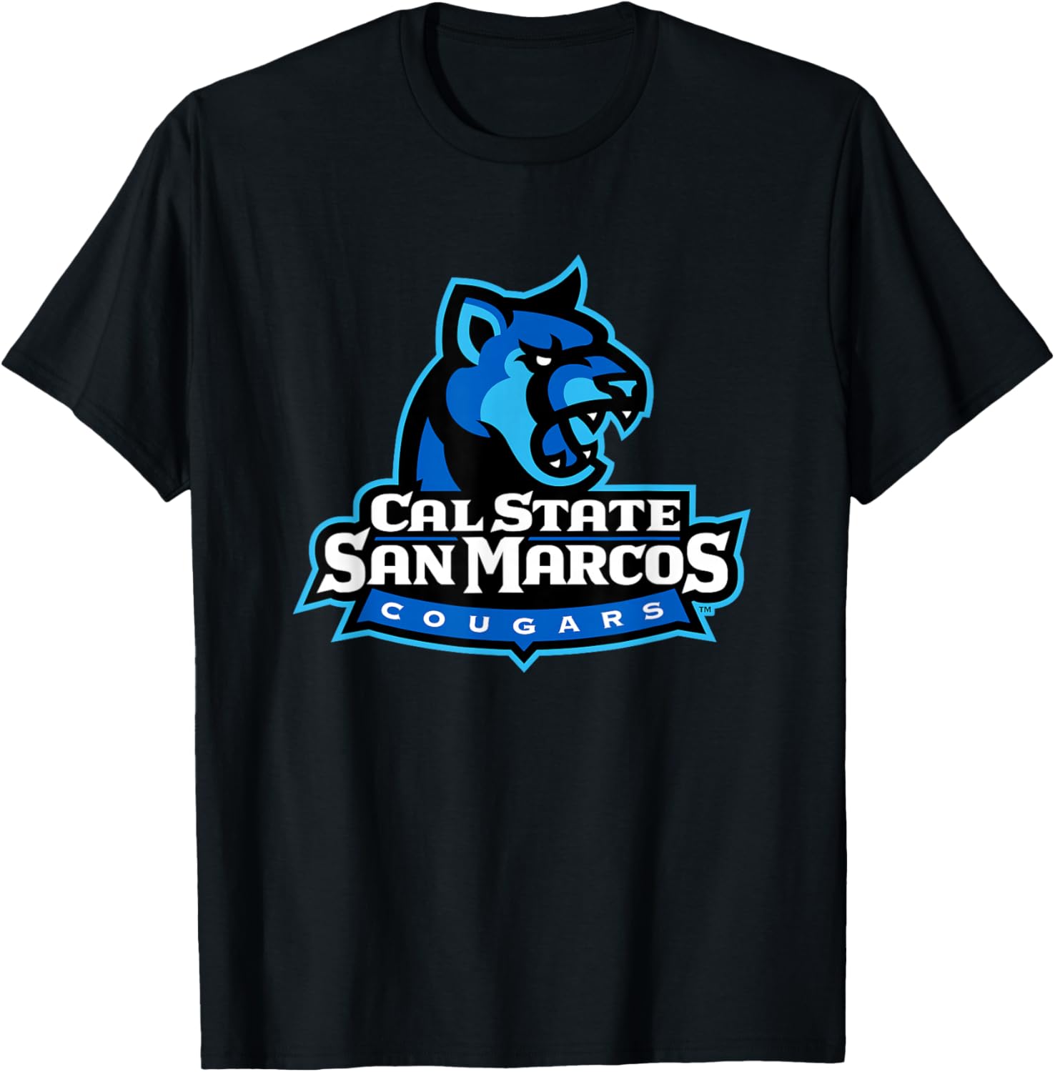 Cal State San Marcos Cougars Icon Officially Licensed T-Shirt