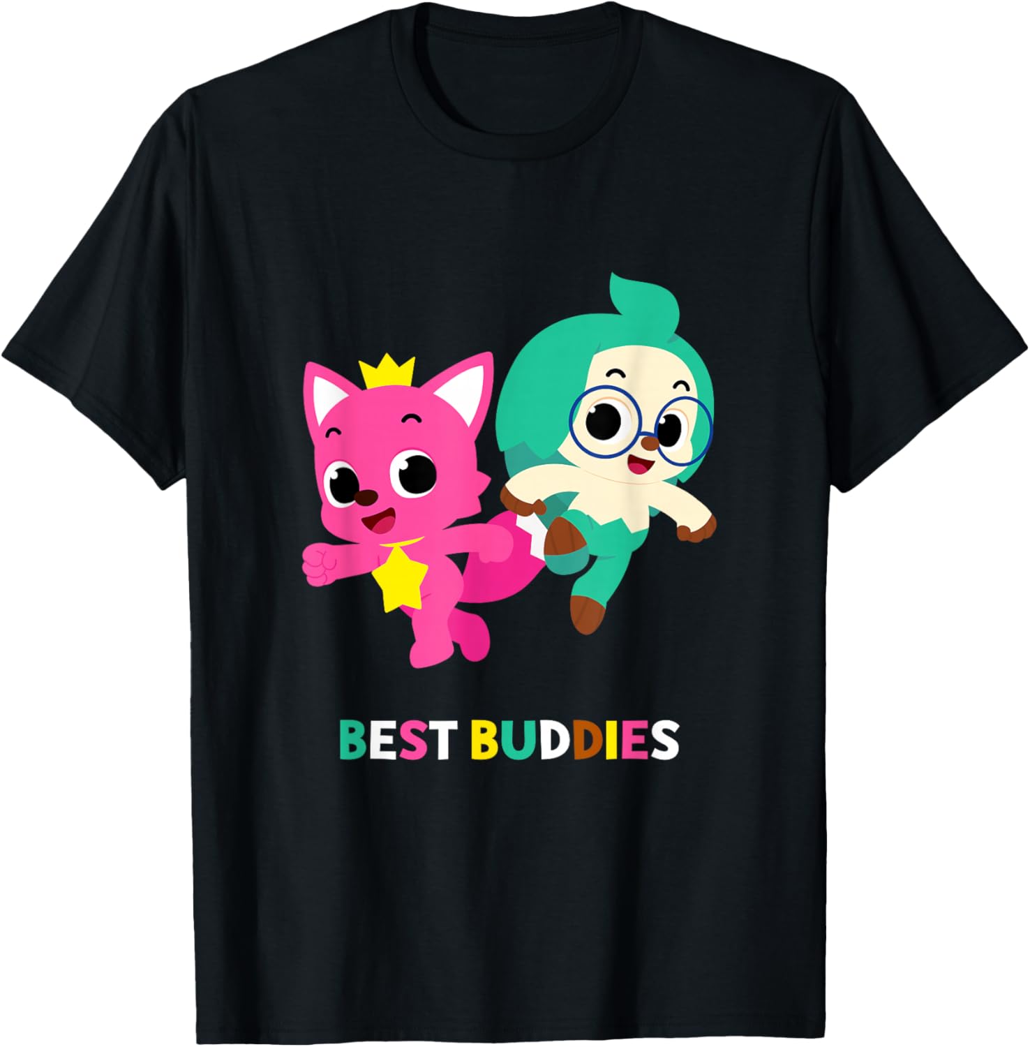 Pinkfong Wonderstar Best Buddies Pinkfong and Hogi T-Shirt
