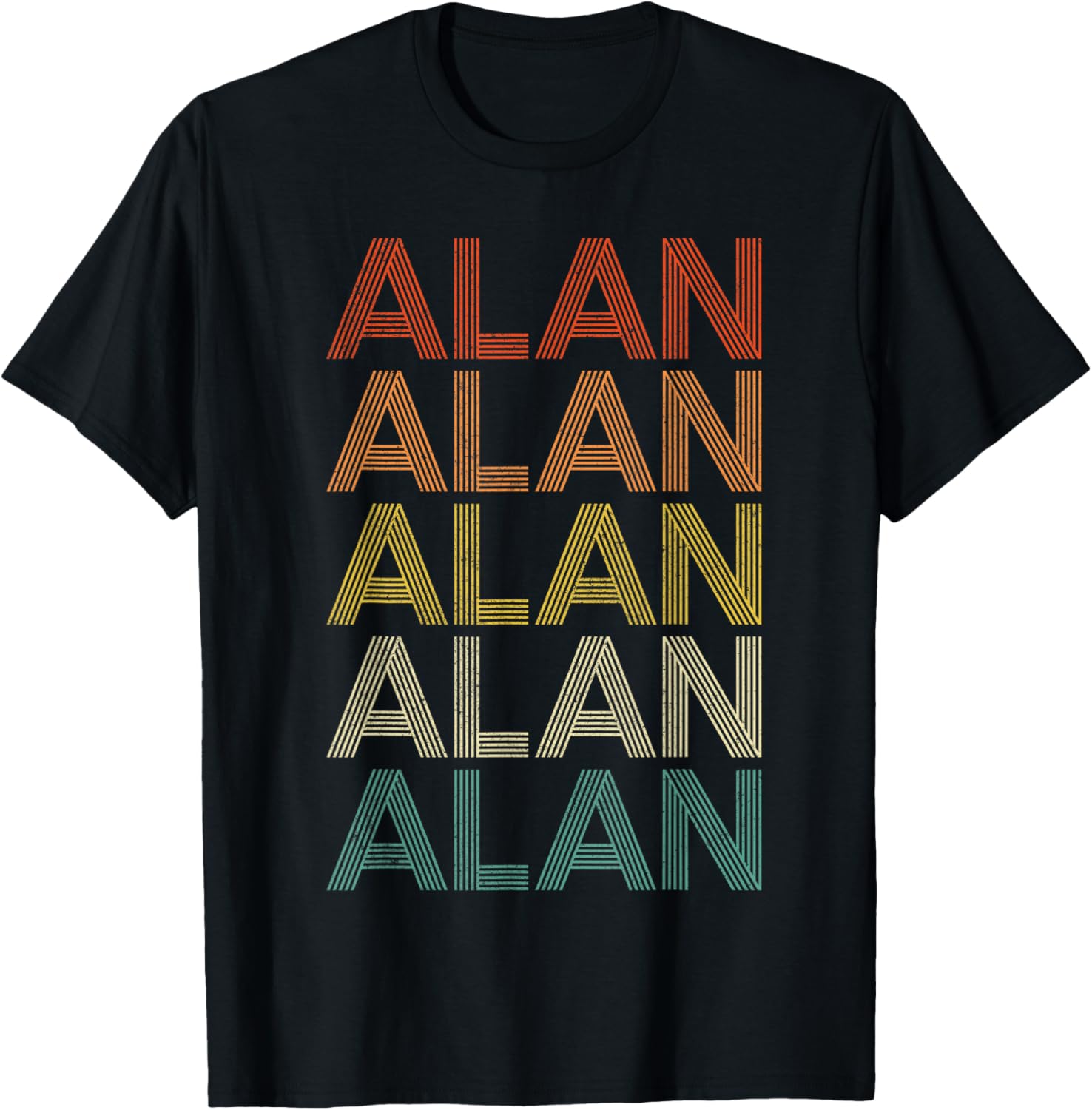 Alan Retro Vintage T-Shirt