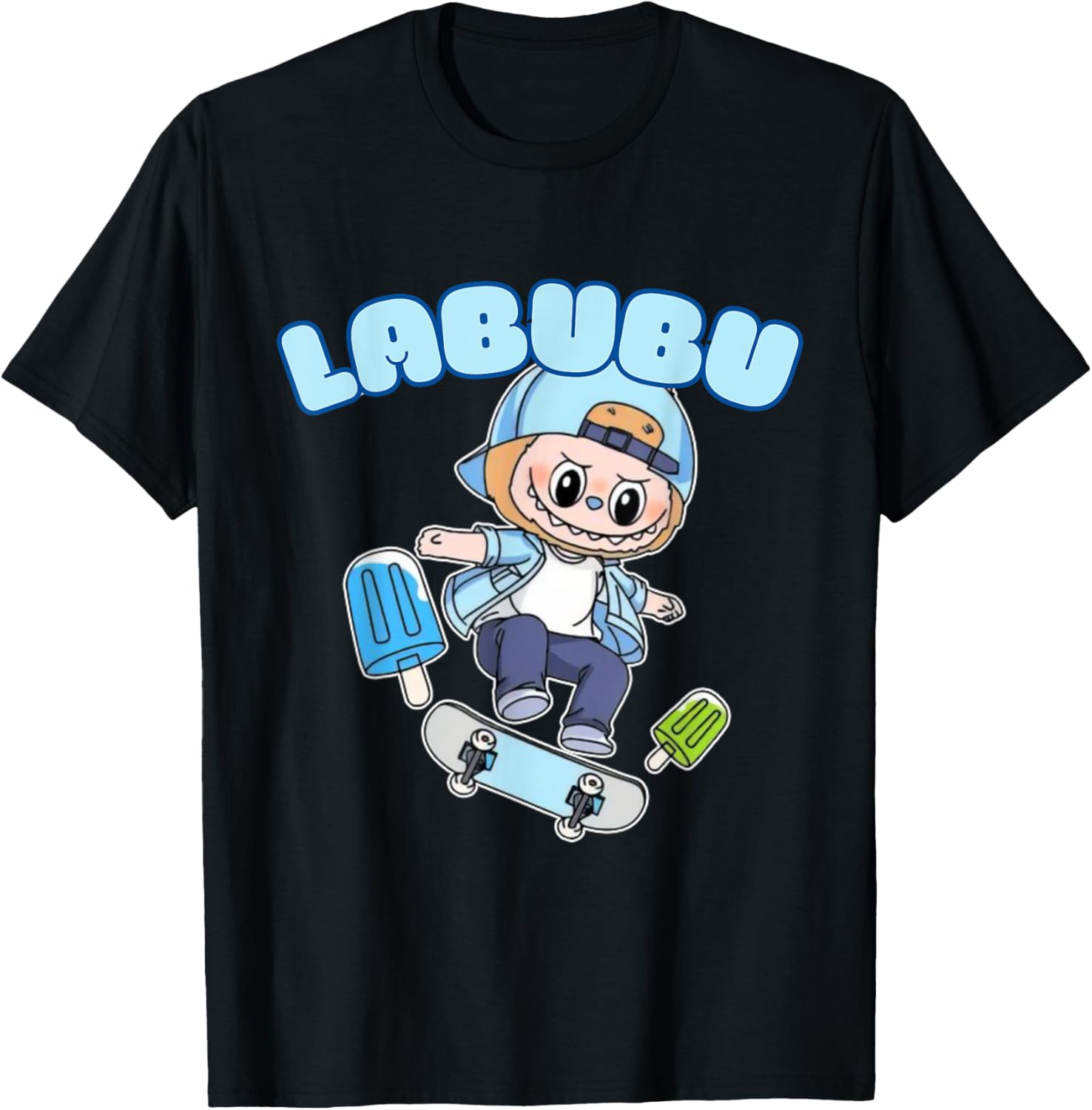 Labubu Lover Cute Labubu The Monsters Men Women Boy Girl T-Shirt